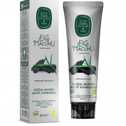 E Sabri Tuncer Dis Macunu Dogal Bambu Aktif Karbonlu 90ml