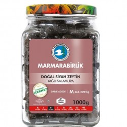 Mb Dogal Siyah Zeytin (M) cam 1000g