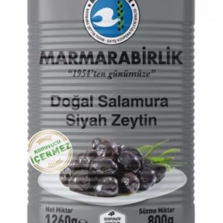 Mb Dogal Siyah Zeytin Salamura (L) 800g
