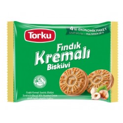 Torku Kremali Biskuvi Findikli 4'lü 244g